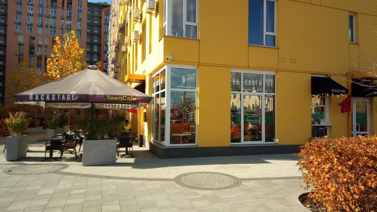 Positive Smile Studio Apartment In The Colorful Comfort Town Residental Complex. Kt-06. Kijów Zewnętrze zdjęcie